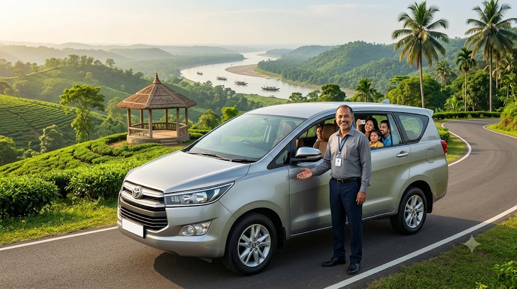 D Green Travel best travel agency in Guwahati offering reliable travel services with experienced drivers