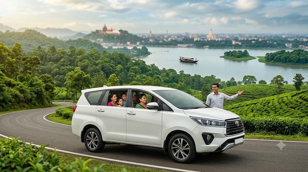 D Green Travel best travel agency in Guwahati offering premium cab services and Northeast tour packages